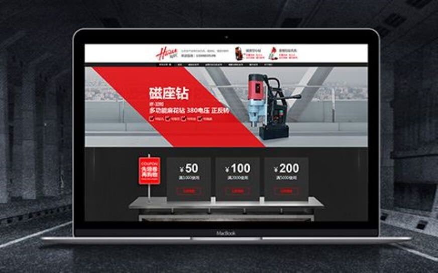 上海轻松盈科技-网站设计制作案例